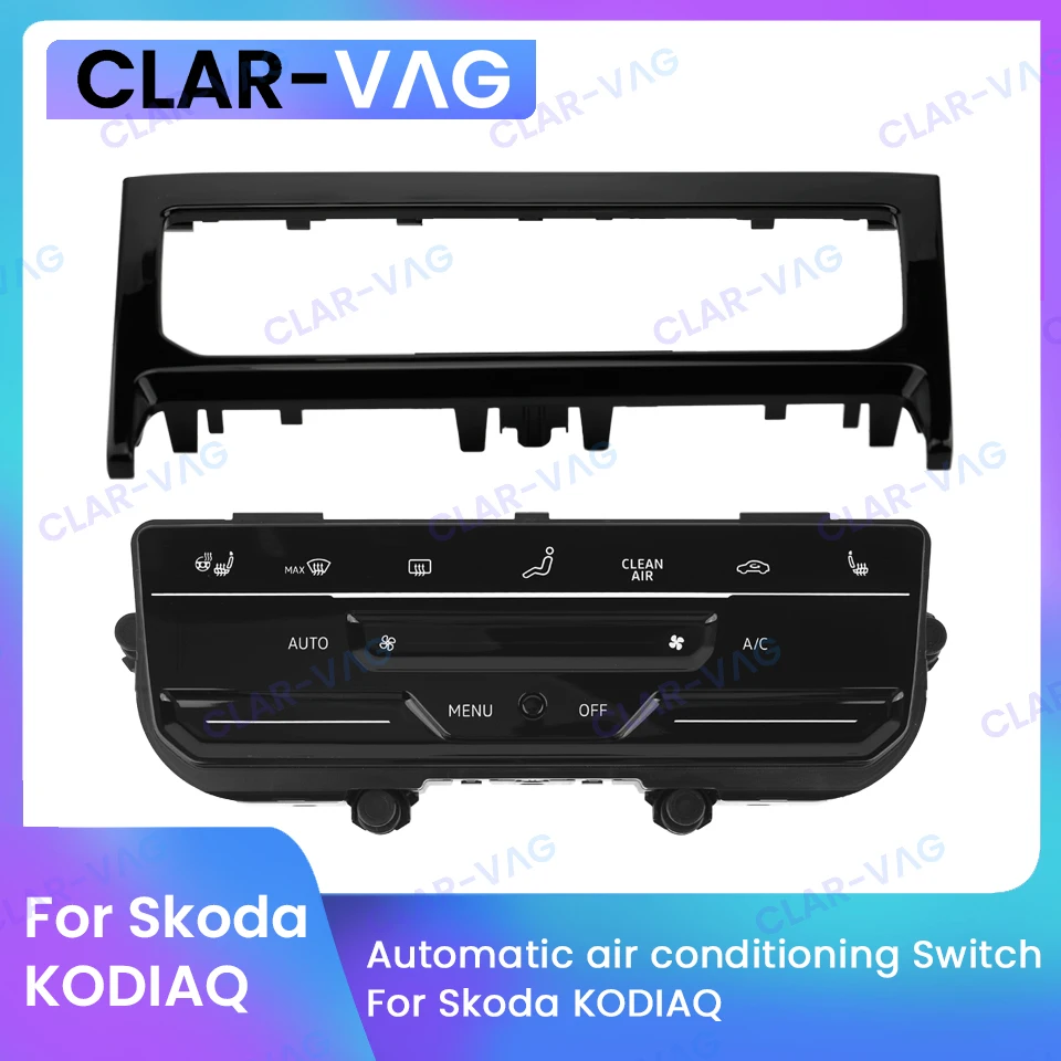 

17G 907 044L Automatic Air Conditioning Panel LCD Touch Screen with Seat Heating Steering wheel heating for VW MQB Skoda Kodiak