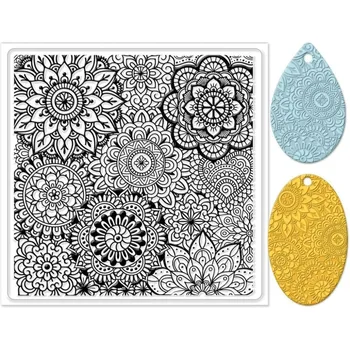 Mandala Clay Texture Sheet 1