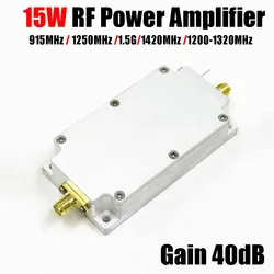15W RF Power Amplifier 868Mhz 915Mhz 1.2Ghz 1.5Ghz For 868M 915M LORA Helium Miner Drone Image Transmission GPS Beidou Ham Radio