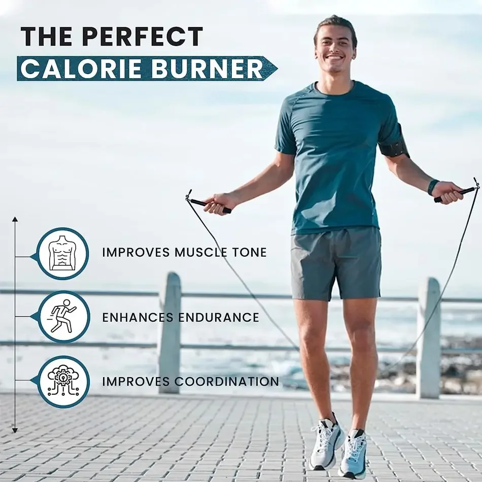 WOSWEIR Unisex Professional Jump Rope