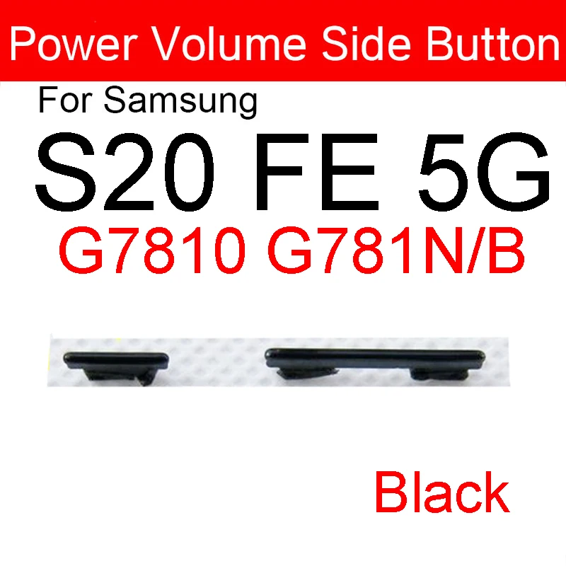 Volume Power Button and Power On/Off Side Key Repair Set (2 Pieces)