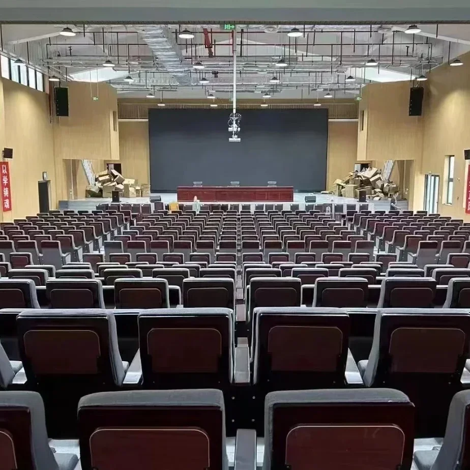 Theater Seats, Manufacturer OEM Sofa Chair Furniture For Auditorium Church Movie Cinema Fabric Modern Commercial Hall