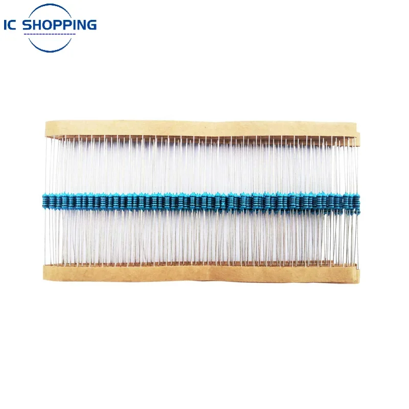 

5000PCS 1/4W Metal Film Power Resistor 1% 0.25W 0.1~1M 2.2 4.7 47 100 120 150 200 220 360 470 680 1K 2.2K 10K 47K 22K 100K Ohm