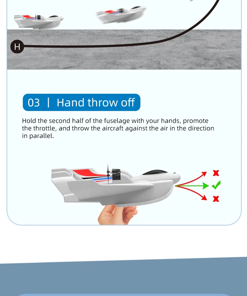 BM21 RC Glider Gyro Stable Flight Waterproof Remote Control Aircraft Boat EPP Foam Amphibious Fixed Wing Aircraft Toys Gifts
