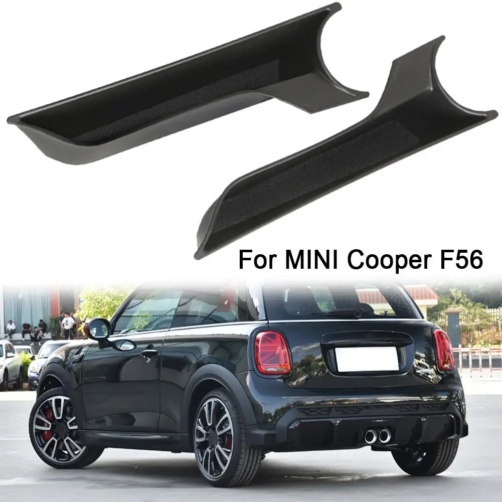 Car Interior Door Armrest Storage Box Car-Styling Accessories Auto Parts Organizer Holde Tirm For MINI For Cooper F56