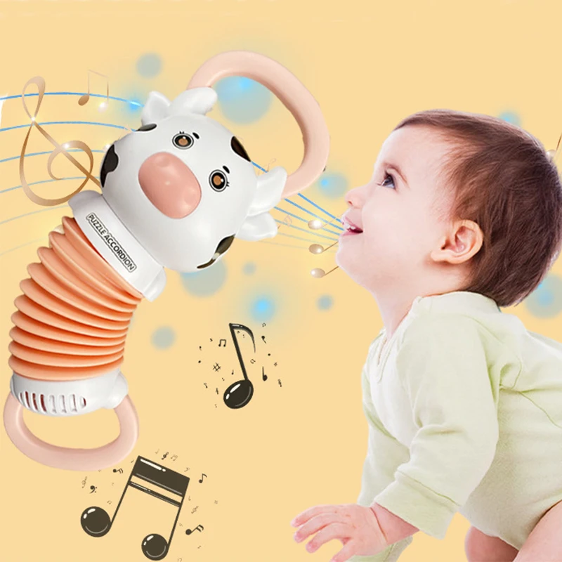 Brinquedos musicais para bebês ZYLR, brinquedos fofos para bebês  recém-nascidos para bebês 0 3 6 9 12 meses, brinquedos para bebês para  meninas e meninos Melhor presente(Raposa)