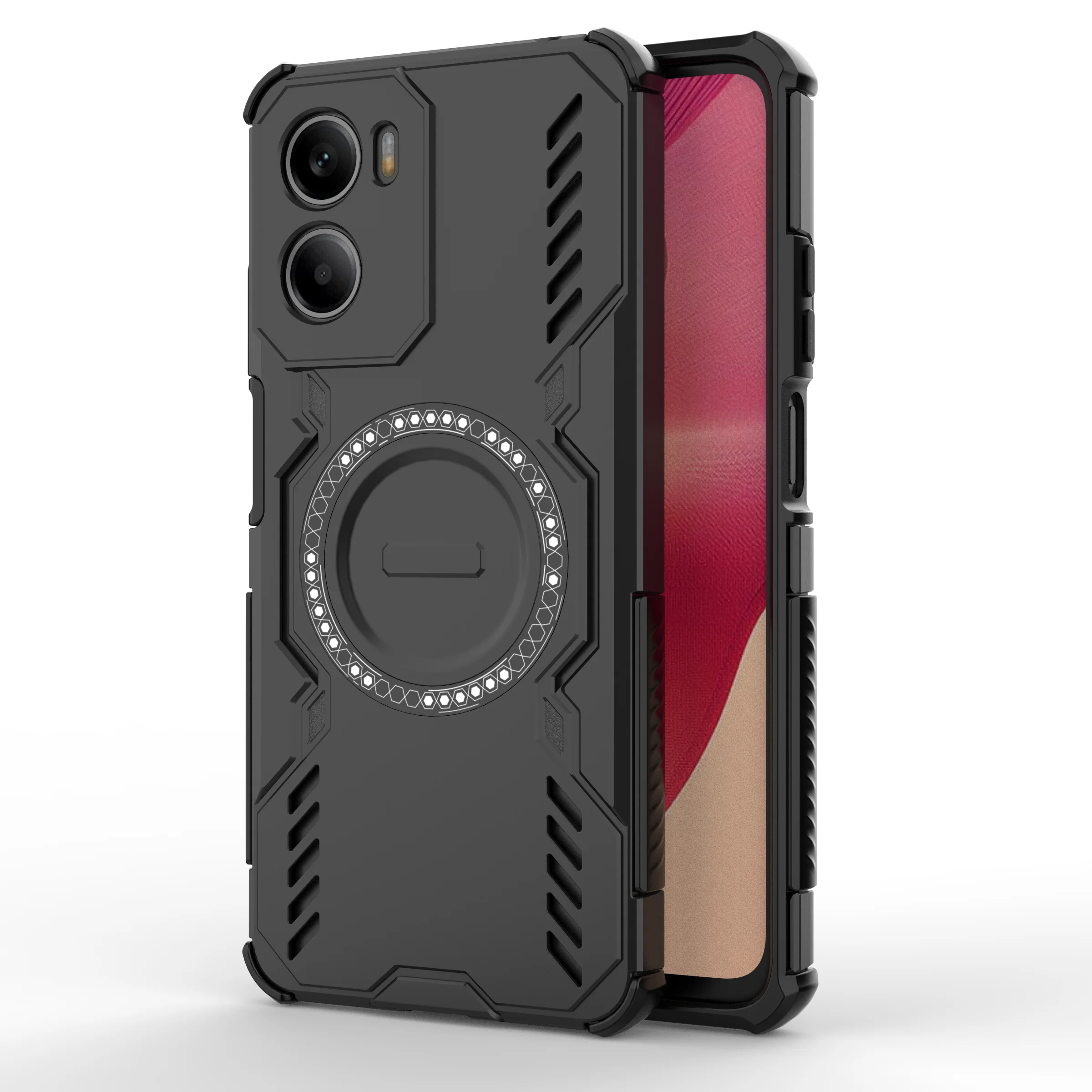 Heat Dissipation Magnetic Shockproof Protective Case with Matte Finish