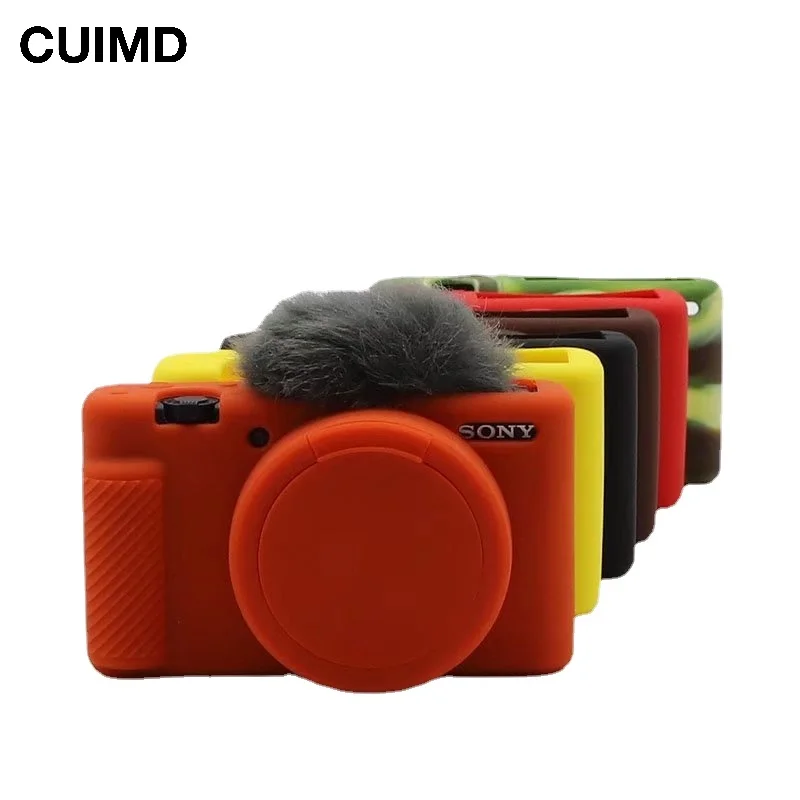 Protettore Della Copertura Del Corpo Della Macchina Fotografica Della Cassa Della Pelle Dell'Armatura Del Silicone Per Le Macchine Fotografiche Digita