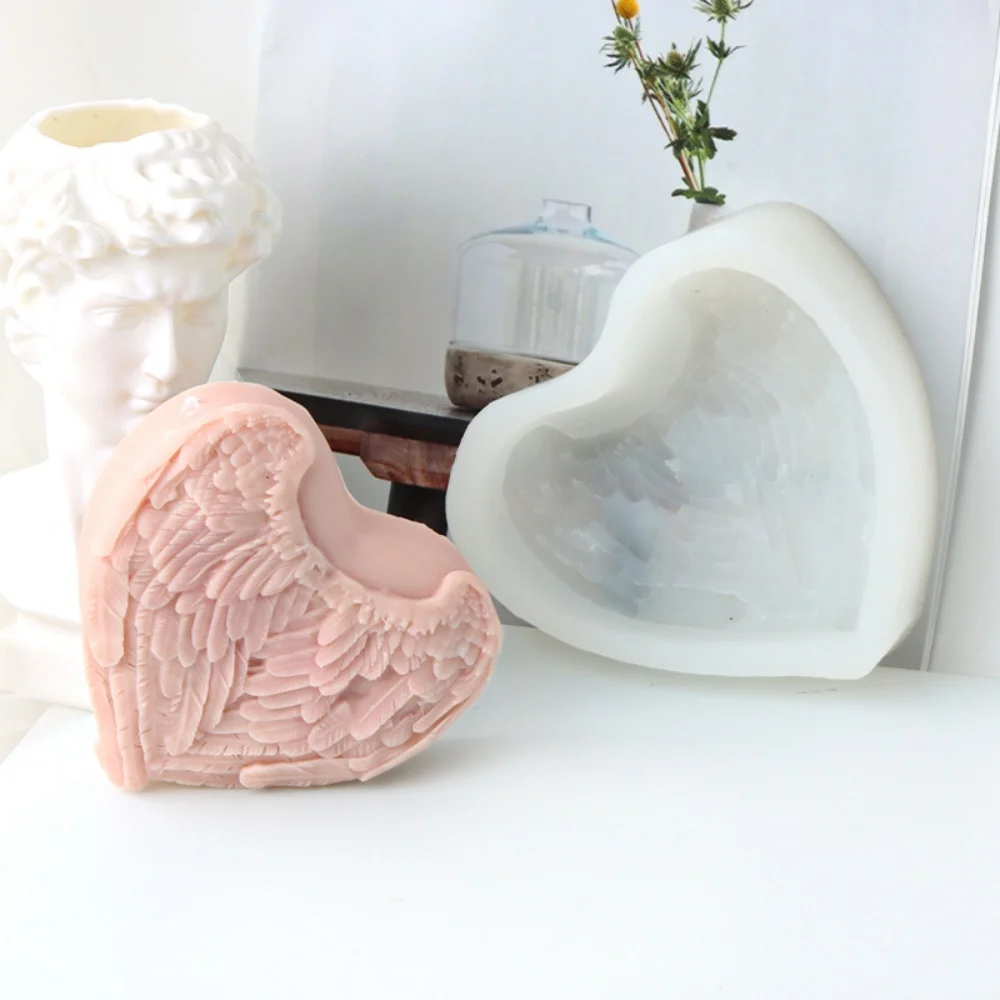 Creative New President Trump Silicone Candle Mold Love Wings & Pretty Girl Aroma Soap Plaster Tools Home Decorative Party Gifts