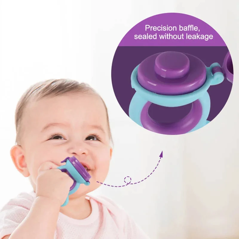 Silicone Fruit Feeder Fruit Feeder Pacifier Fresh Fruit Food Silicone Kids Nipple Feeding