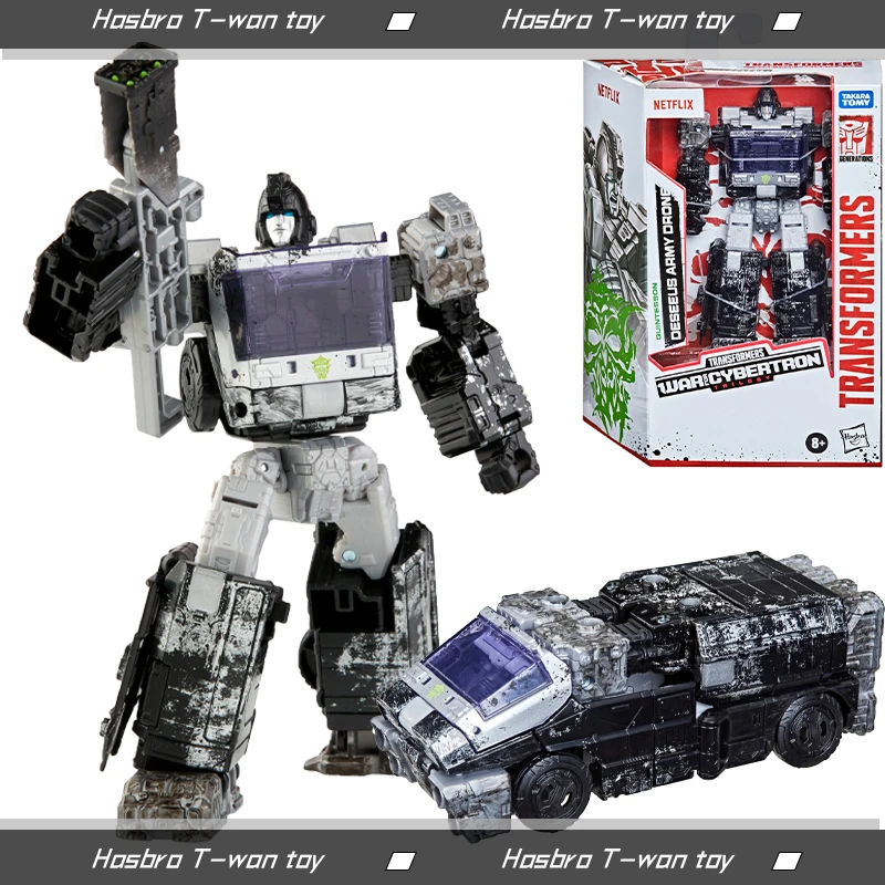 

Hasbro Transformers Generations War for Cybertron Series-Inspired Deseeus Army Drone Figure Collectible Toy Original In Stock