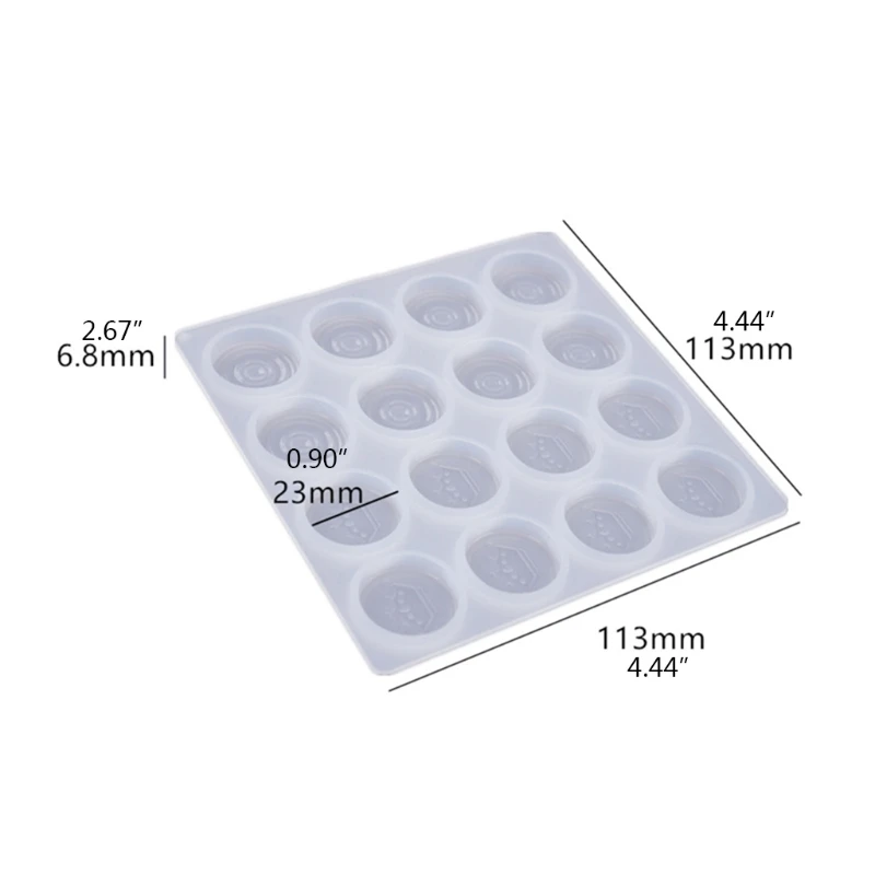 3D Chess Crystal Epoxy Casting Mold for Family Party Board Games Home Decoration