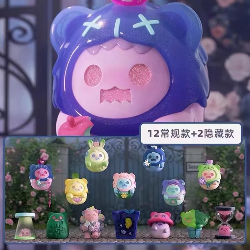 Originale New Ghost Bear Shinwoo Blind Box The Secret Bear Garden Series Box Figure Surper Kawaii Collection Ornament Toys Gift