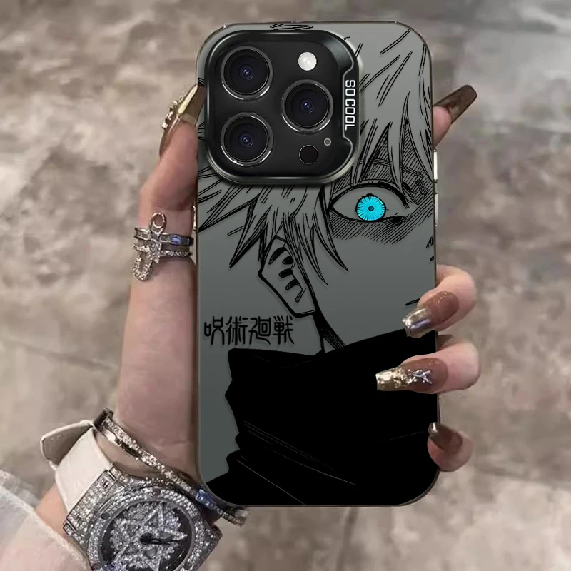 Jujutsu Kaisen Minimalist Line Art Smartphone Case