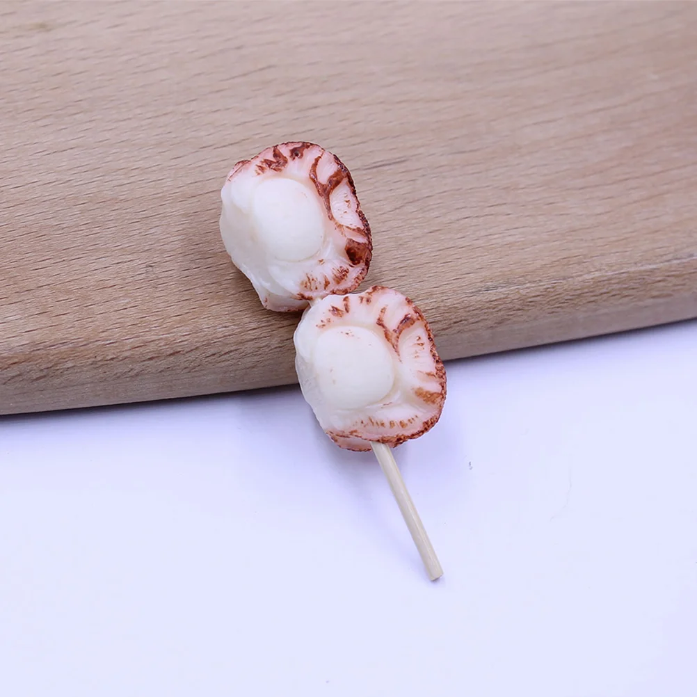 

5 Pcs Simulation Barbecue Skewers Outdoor Toys Kids Grill Fake Food Realistic Playset