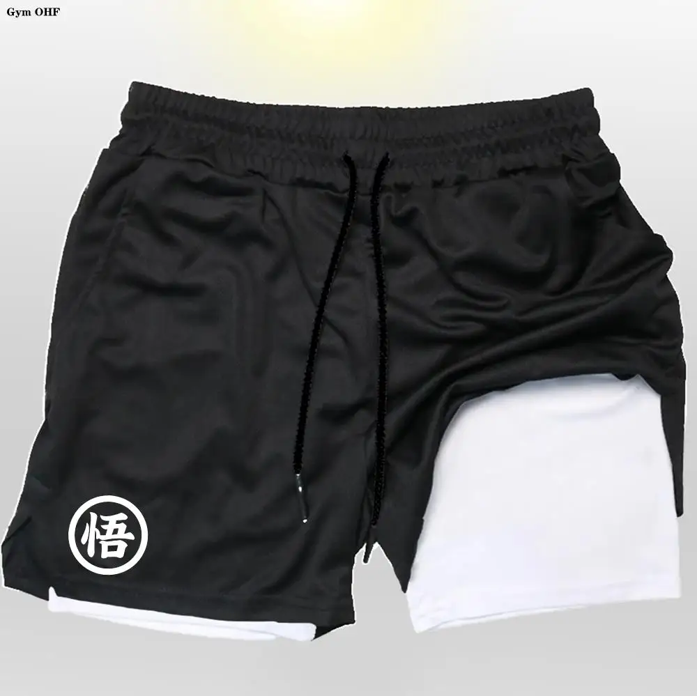 Spartan Compression Shorts 2-in-1 Men's Casual Beach Gym Fitness Jogging Sports Breathable Quick Dry Elastic Swim 5