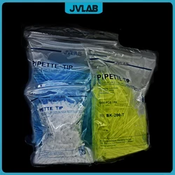 Embouts de Pipette jetables stériles, blancs, 5x32mm/jaunes, 5.5x50mm/bleus, 8x71mm, universels, pour 10ul/200ul/1000ul 