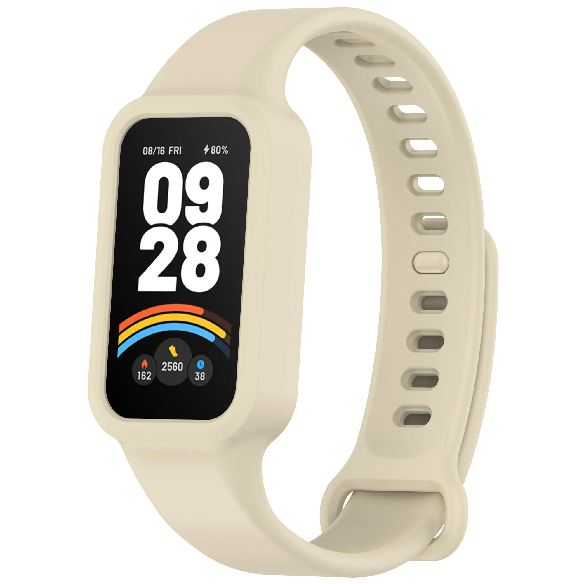 Sport Silicone Strap and Case Set - Premium Rubber Bracelet
