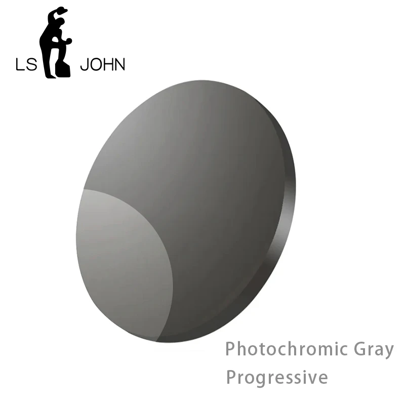 

Resin Photochromic Gray Progressive Multifocal Prescription Lens1.56 1.61 1.67 Refractive Index Bifocal Far and Near Vision Lens