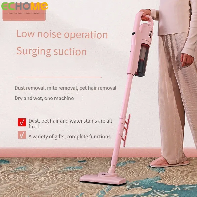 

ECHOME 1900pa Vacuum Cleaner Household Small Wet and Dry Dual Use Integrated Washing and Mopping Mite Removal Cleaning Tools