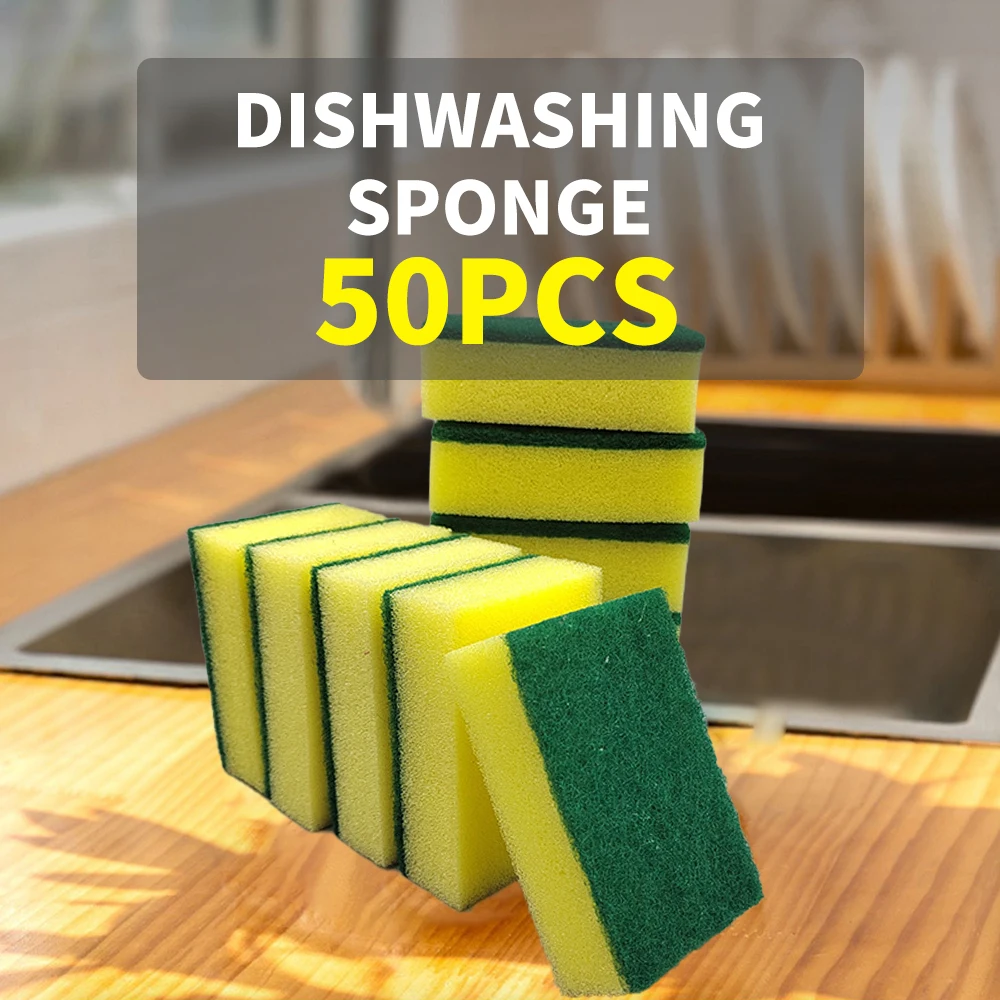 Sponge Dishwashing cloth Kitchen cleaning brush Dishwashing pot Magic