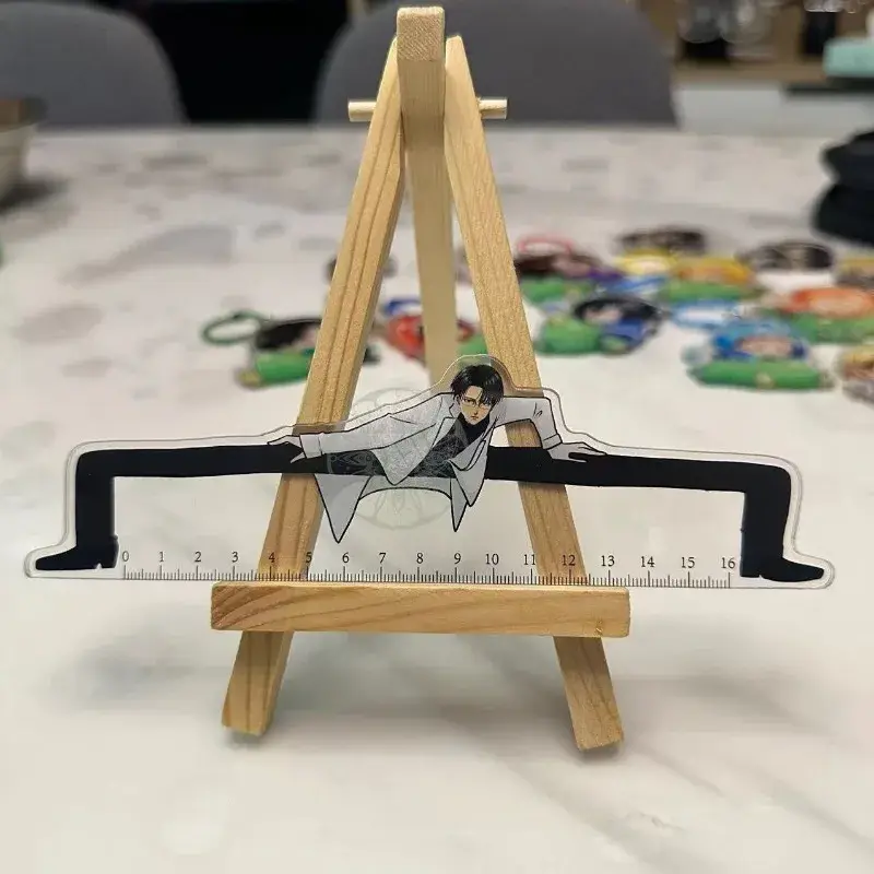 Attack on Titan Rulers Shingeki No Kyojin Straight Ruler Levi Ackerman Drafting Supplies Hanji Zoe School Supply Eren Jager Gift - Image 5