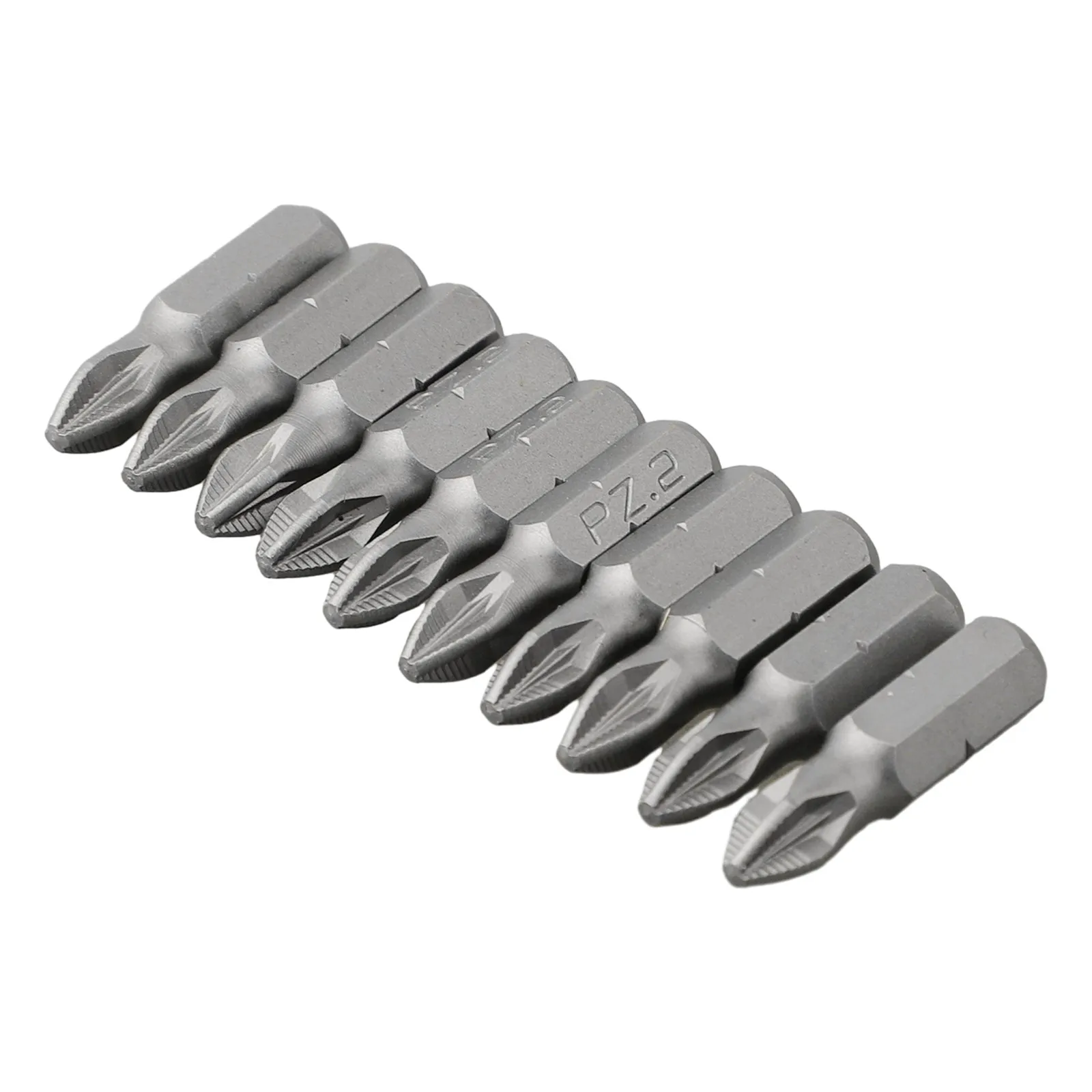 10 stücke 25mm Anti Slip Elektrische Sechskantschaft Magnetische Schraubendreher Bohrer Set Sechskantschaft Schraubendreher Bit PH1 PH2 PH3 PZ1 PZ2 PZ3 – Detail 3