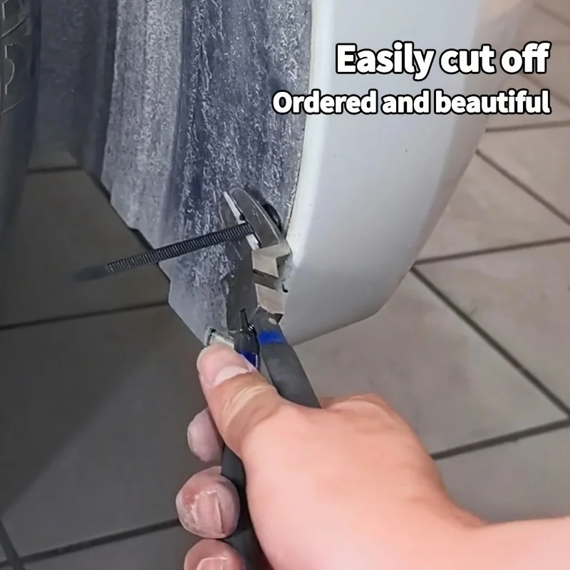 50/100PCS Nylon Cable Zip Self-Locking Duty Zip Ties Indoor & Outdoor General Purpose Cable Tie Buckles Releasable UV Resista