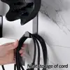 Wall Mounted Organizer Storage Rack Holder Shark FlexStyle Air Styling System Holds Attachments Brushes Nozzle Diffuser Cord 5