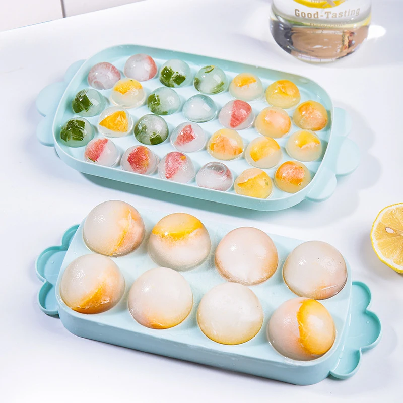 Silica Gel Ice Cube Mold Ice Cube Ball Maker Mold High Quality Kitchen Tools DIY Desert Cocktail Juice Maker Mould
