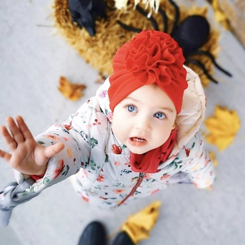 Baby Turbante Con Fiocco Per Neonati – Cappello Ospedale E Asilo 0-2 Anni, 13 Colori
