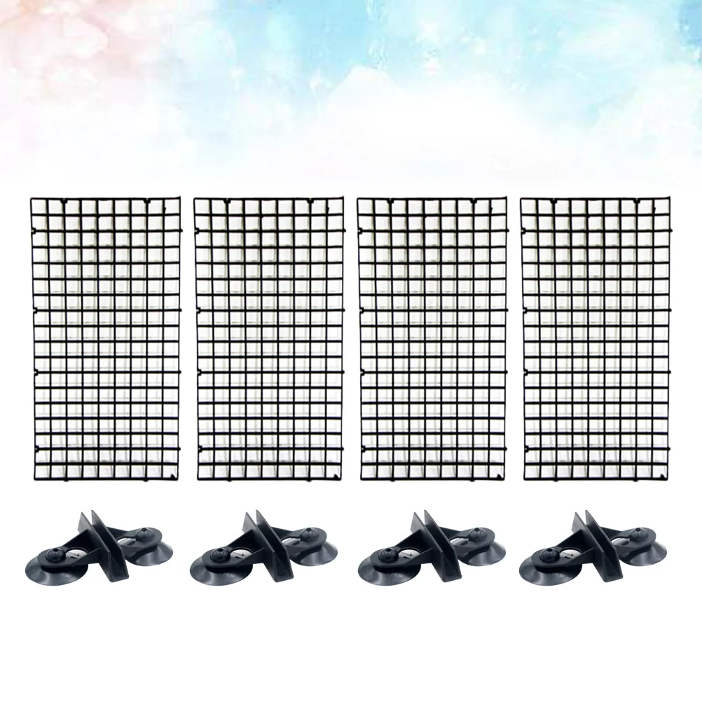 Aquarium Spliced Lattice Plate Partition Lattice Supplies for Betta Fish Aquarium Isolation Board Separator Filter Plate Fish aquarium divider board