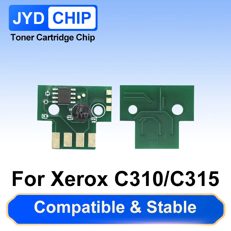 Toner Chip for Xerox C310DNI C310DNIM C310 C315 006R04356 006R04357 006R04358 006R04359 Printer Cartridge Reset Chips