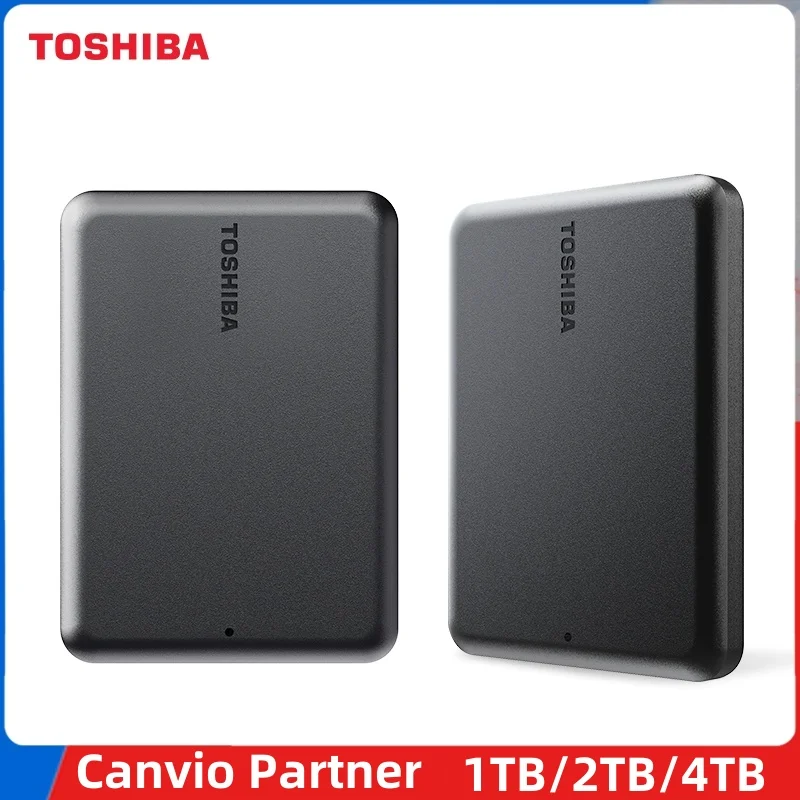 Toshiba PT Canvio Partner External Hard Drive 2TB 1TB 4TB Portable Storage New USB 3.2 Gen1 MHD Portable Hard Drive HDTB***B
