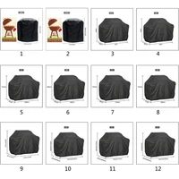 Waterproof BBQ Cover Grill Cover Anti Dust Rain Cap Barbecue Protective Supplies 1