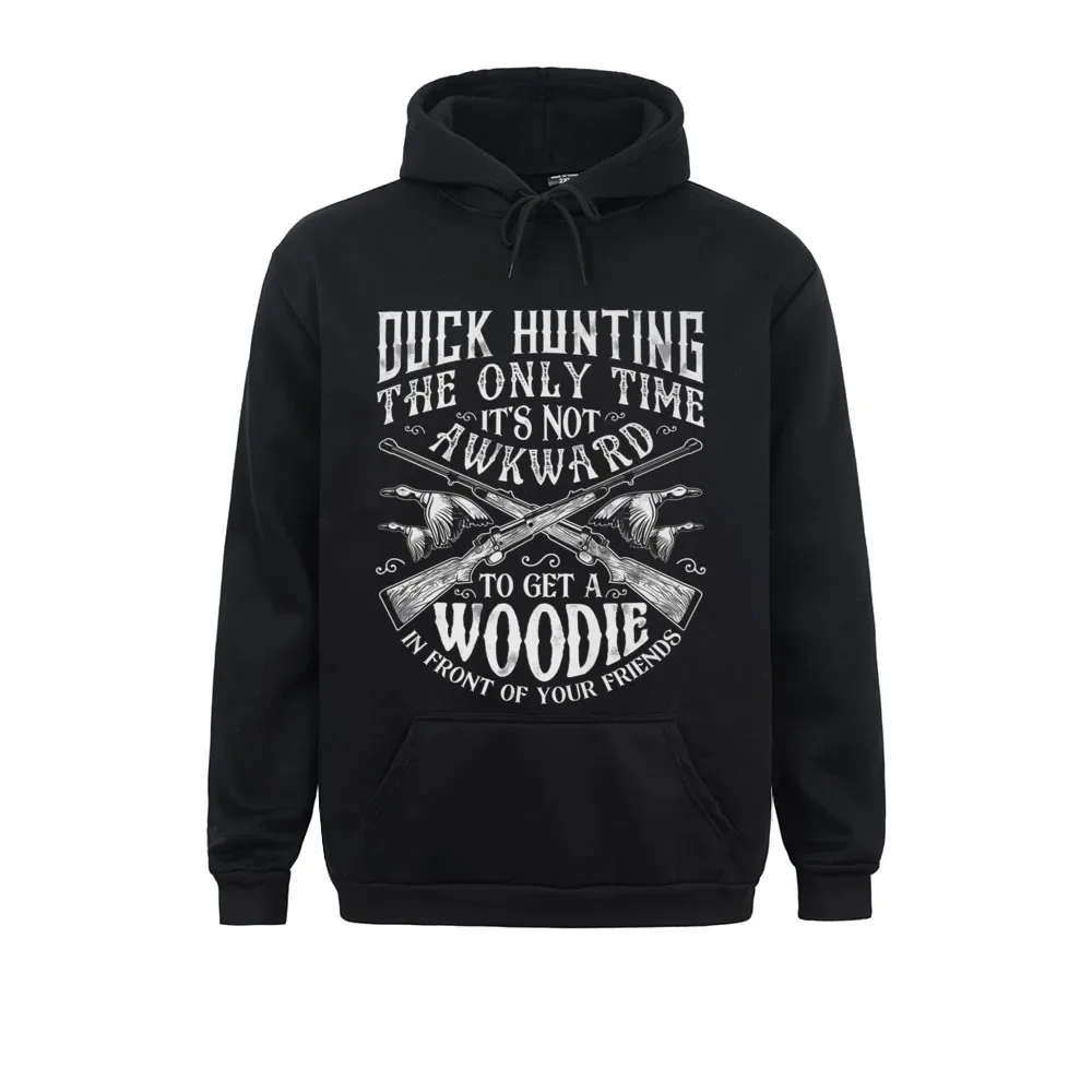 

Slim Fit Long Sleeve Hoodies Winter/Fall Graphic Sportswear Sweatshirts Duck Huntin Men Funny Hunter Friends Gifts