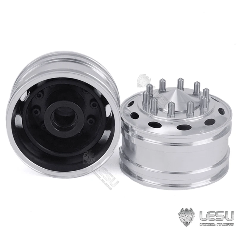 LESU Teile Lager Bremse Metall Vorderradnabe Für 1/14 Tamiyaya RC Lkw Auto Modell Outdoor Spielzeug TH20215 – Detail 4