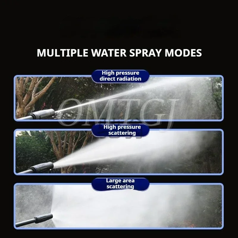 105Bar/1400W High Pressure Cleaner Portable IPX5 Waterproof for Auto Home Garden Cleaning Household Car Washing Machine 220V 5