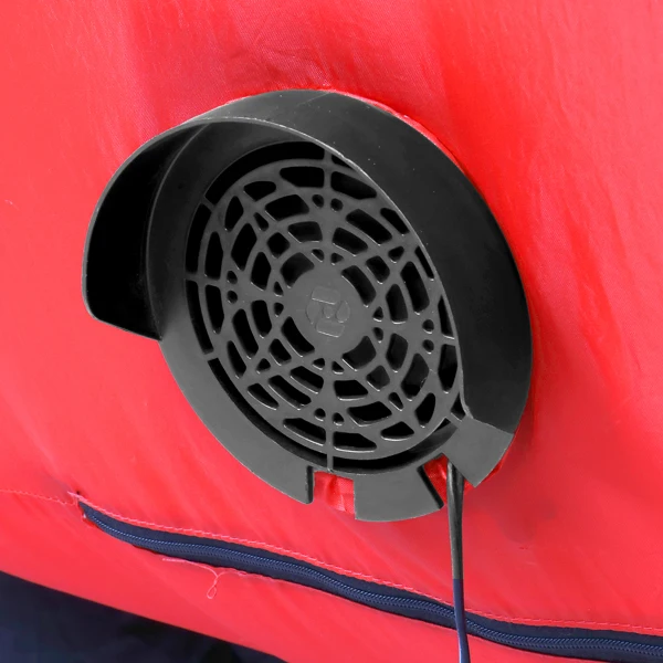  12ft 圣诞老人开车带礼物 12颗LED灯 庭院圣诞老人装饰 24W-31