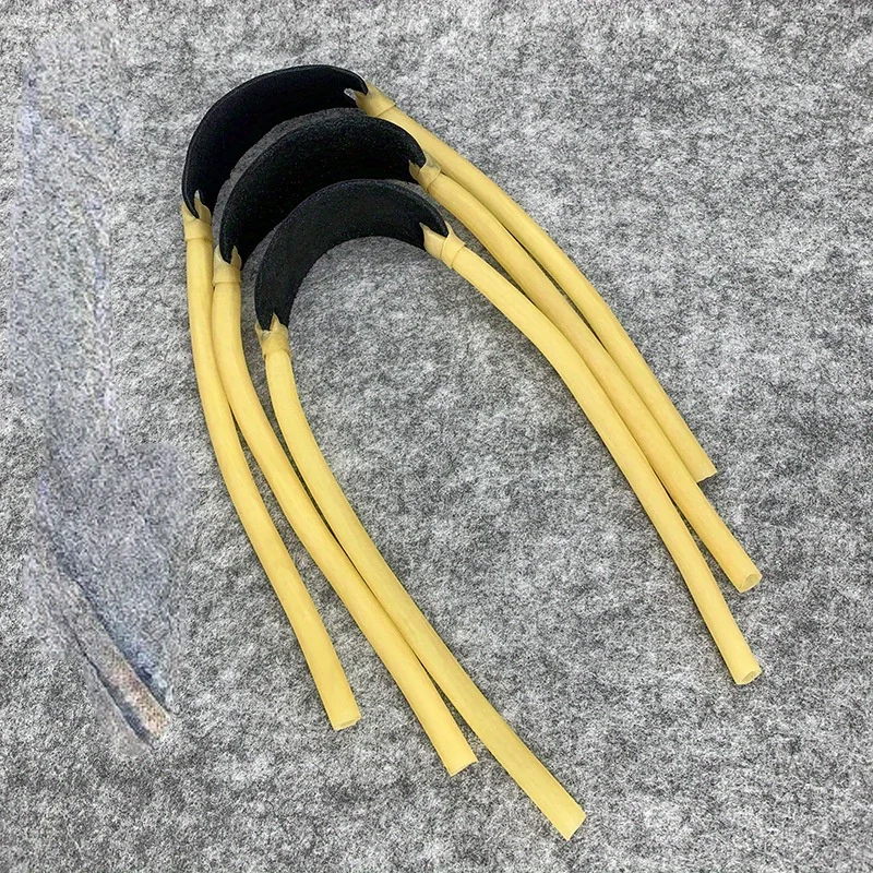 Bandes élastiques en latex naturel pour fronde de pêche - Équipement de chasse sous-marine et pêche
