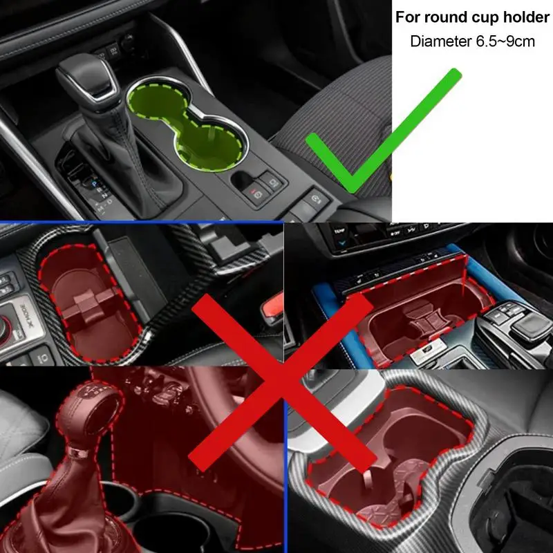 Dynamicoz - Adattatore espandibile per portabicchieri da auto, 2 in 1, multifunzione, con base regolabile a 360°, con doppio supporto per tazze, organizer per bevande e caffè Dynamicoz - Adattatore espandibile per portabicchieri da auto, 2 in 1, multifunzione, con base regolabile a 360°, con doppio supporto per tazze, organizer per bevande e caffè