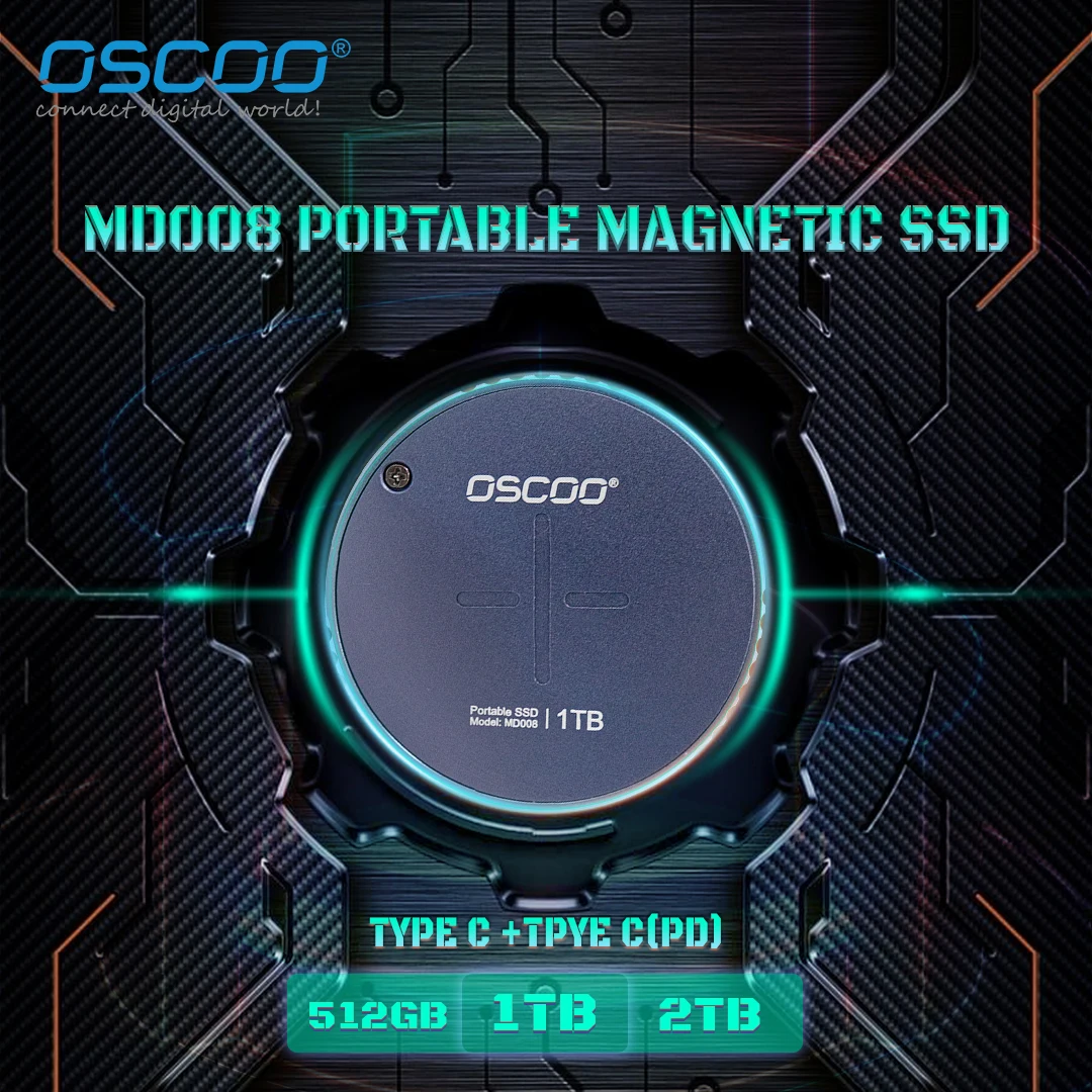 スマホ用Magsafe対応外付けSSD 2TB - OSCOO MD008 OSCOO MD008【終息】 | 株式会社リンクスインターナショナル