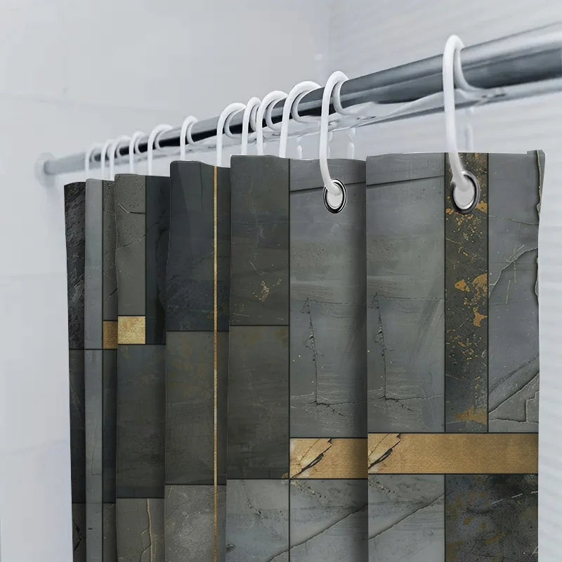 Luxury Marble Shower Curtain 5