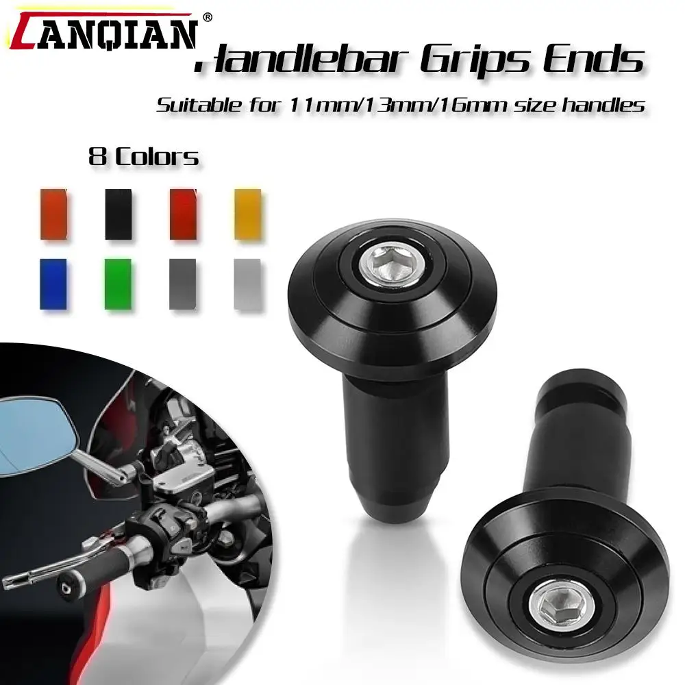 

For Honda CBR 650R 2018 2019 2020 CBR650R CB 650 R 7/8'' 22mm Motorcycle Accessories CNC Handlebar Cap Handle Bar Grip Ends Plug