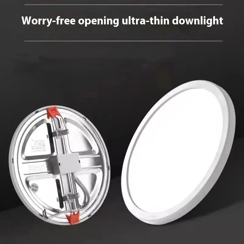 1Pc LED 패널 조명 표면 통 8W 15W 220V 라운드 패널 조명 흰색 실내 침실 LED 조명