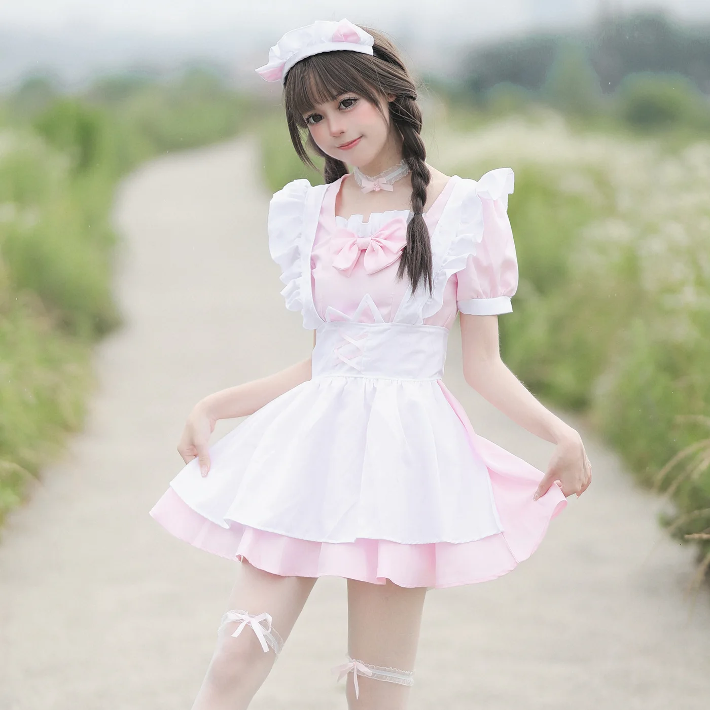 Pink Maid Dress