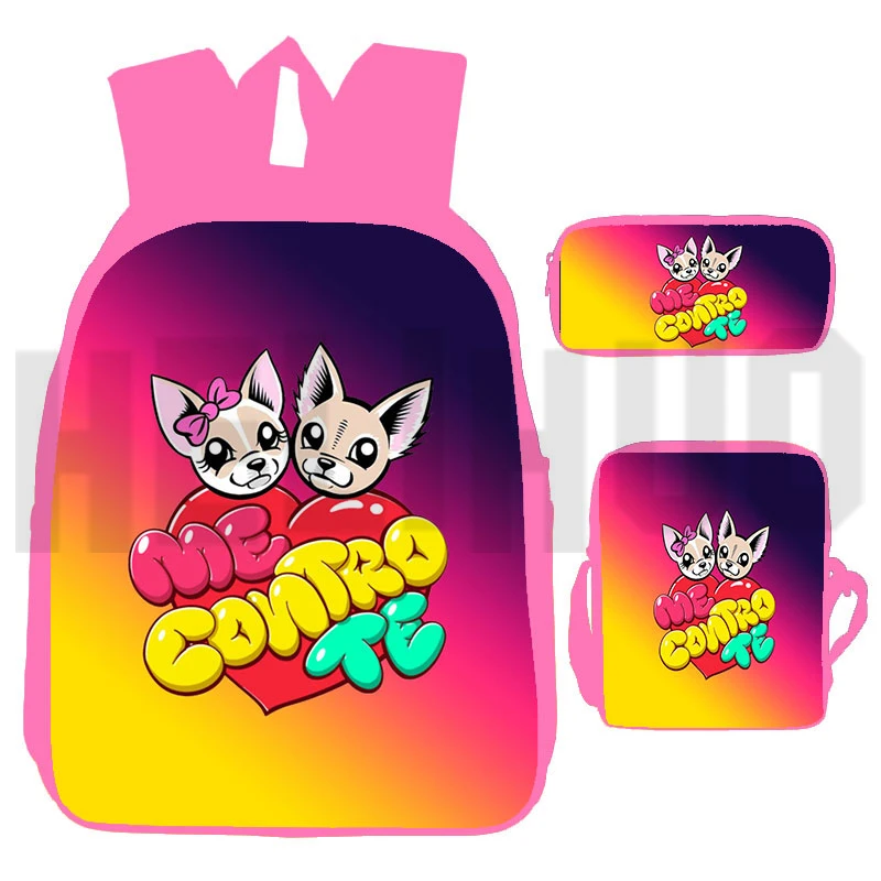 

Cartoon 3D Print Me Contro Te Backpacks Anime Student Primary School Bag 12/16 Inch Fashion Backpacks for Women Daily Sport Bags