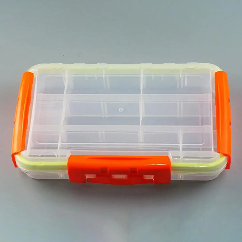 

Fishing Tackle Box Large Capacity Waterproof Fishing Tackle Box Multi-compartment Organizer for Bait Supplies Tackle Box