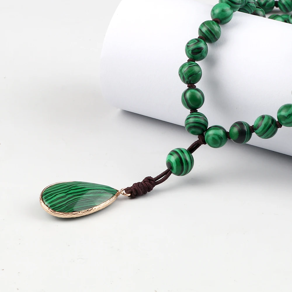 Collana Perline Argento 925 Verde Giada Sfaccettata 2x4 Mm - Foto 8