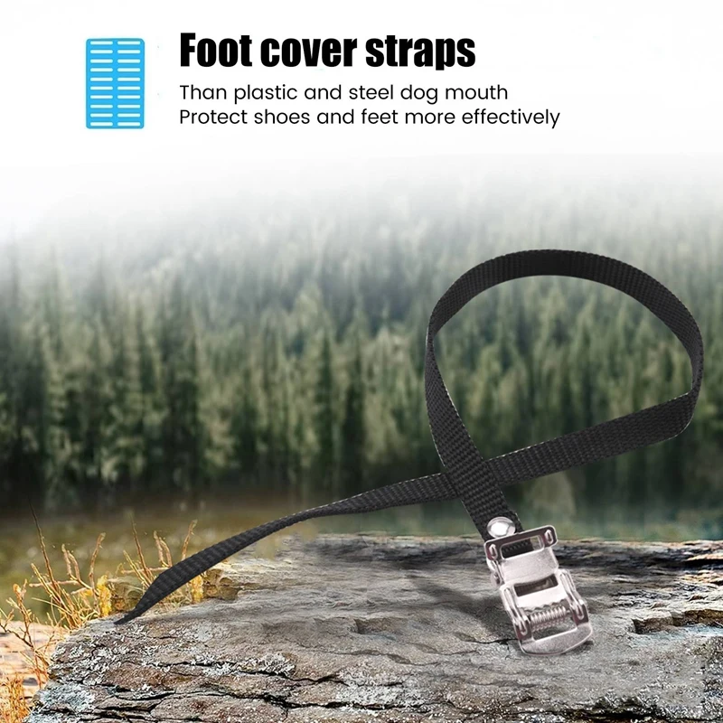 10 PCS MTB-Road Bike Cycling Toe Straps 50Cm For Bicycle Racing